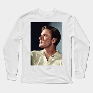 Errol Flynn in colour Long Sleeve T-Shirt